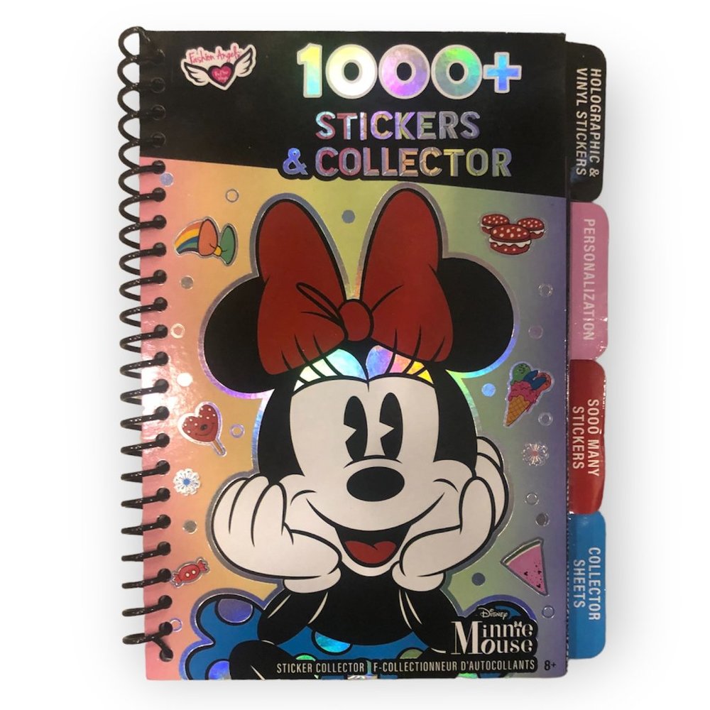 NEW - Disney Minnie Mouse Fashion Angels 1000+ Stickers & Collector Book